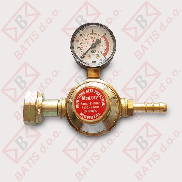 Slika - REGULATOR TLAKA PLINA 8 KG VT SA MANOMETROM