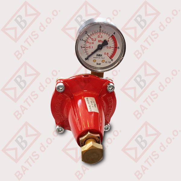 Slika - REGULATOR TLAKA PLINA 25 KG VT SA MANOMETROM