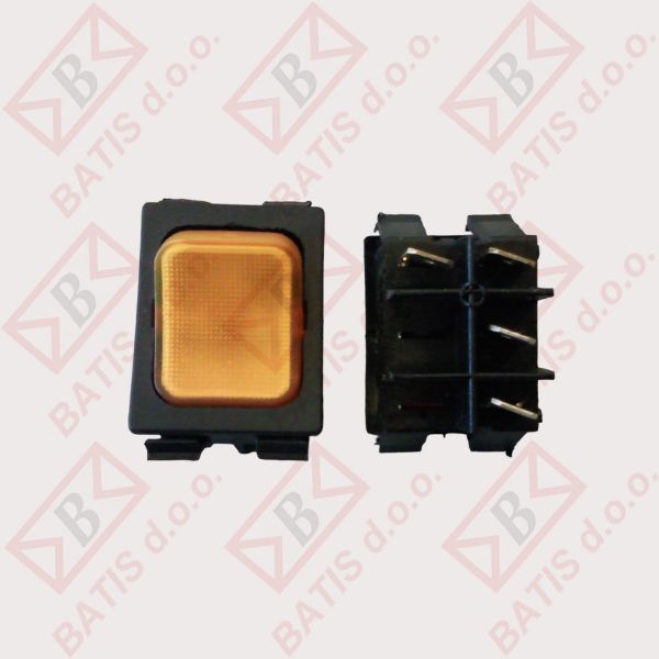 Slika TIPKALO 16A 30*22MM 2 POLNO