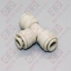 Slika SPOJNICA BRZA T KOM PVC CIJEVI1/4-1/4-1/4