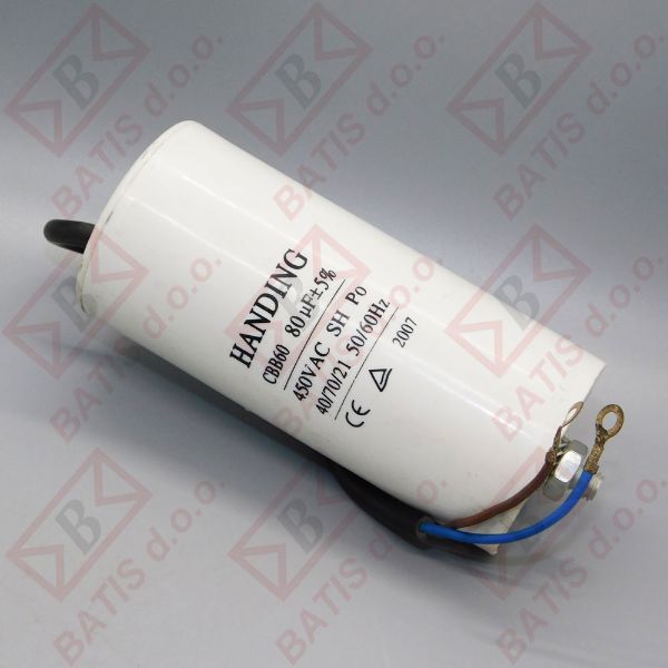 Slika KONDENZATOR 80 UF S KABLOM