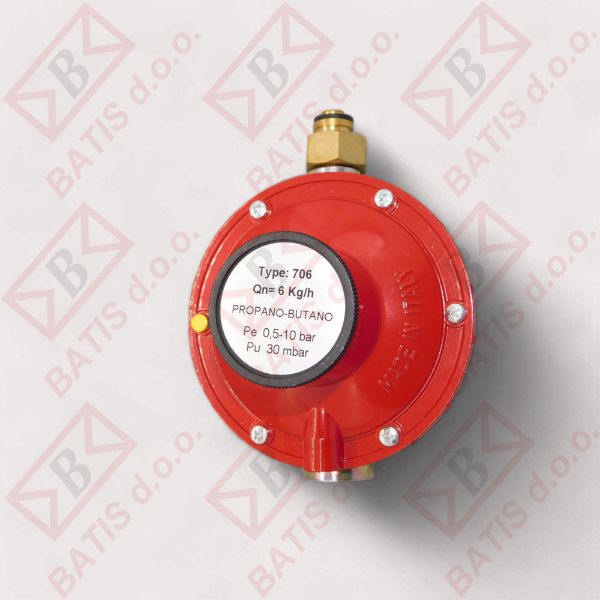 Slika - REGULATOR TLAKA PLINA N.T. 6 KG M.25